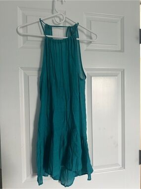 Women’s Teal Halter Summer Top